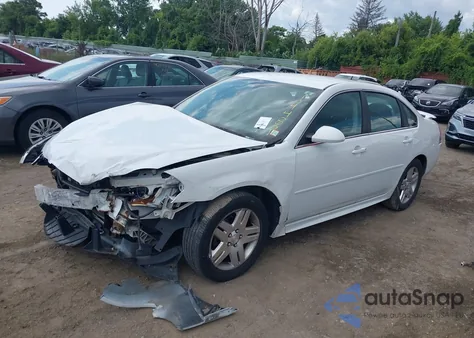 2013 Chevrolet Impala Lt из США, поврежденный, VIN 2G1WB5E33D1134489